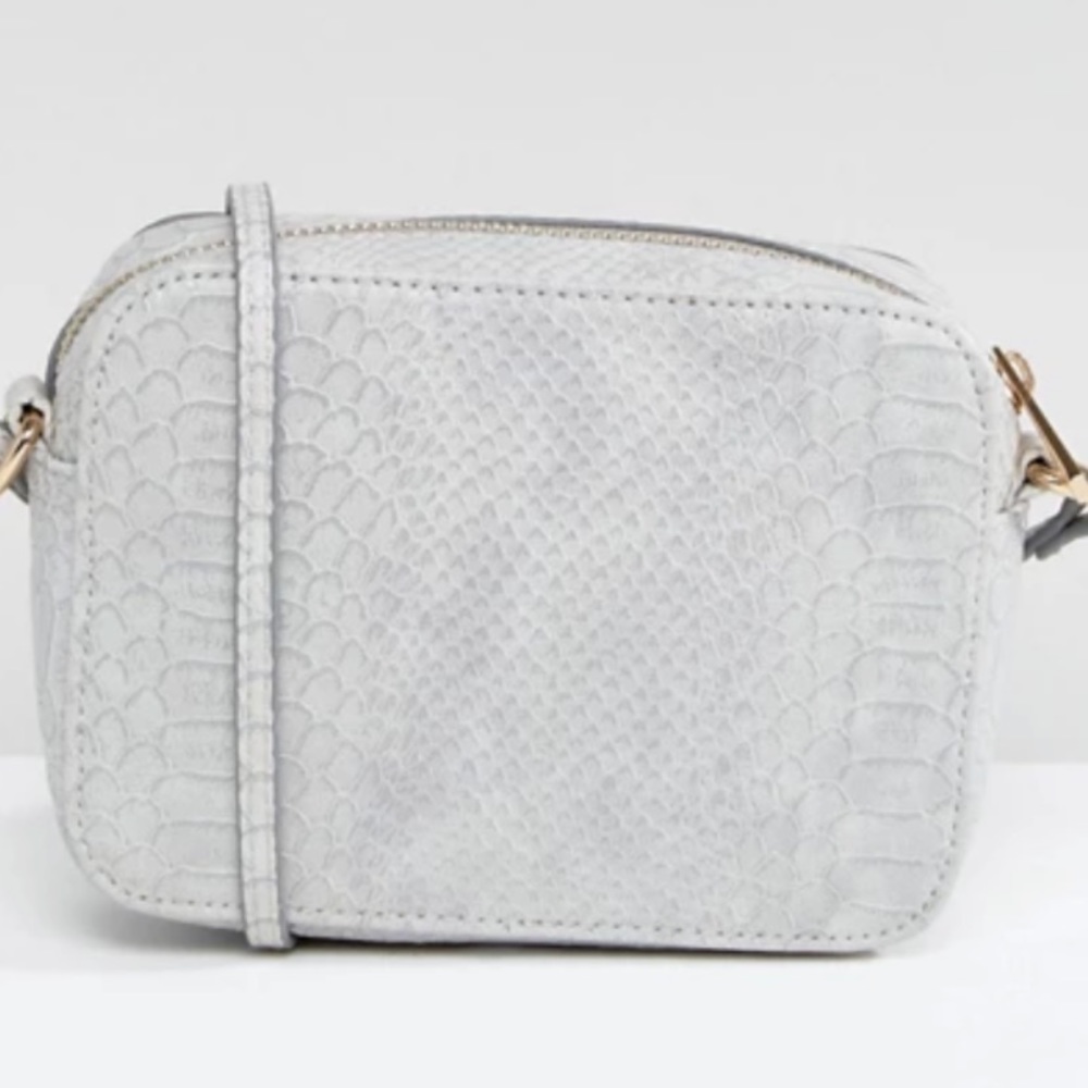 ASOS grey snake print crossbody!